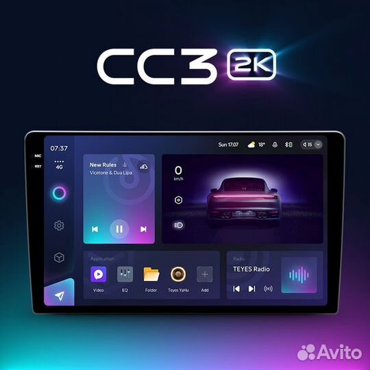 Магнитола Teyes cc3 2k
