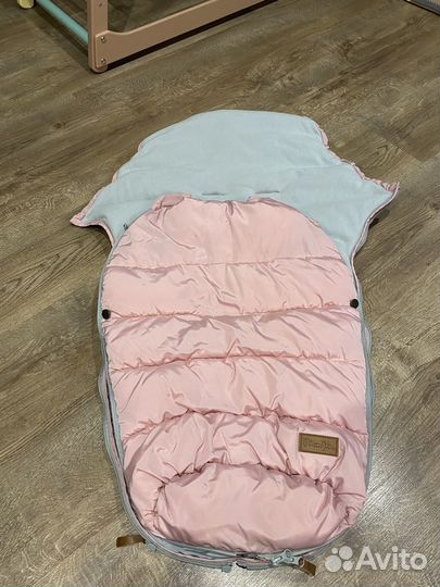 Зимний конверт в коляску mansita