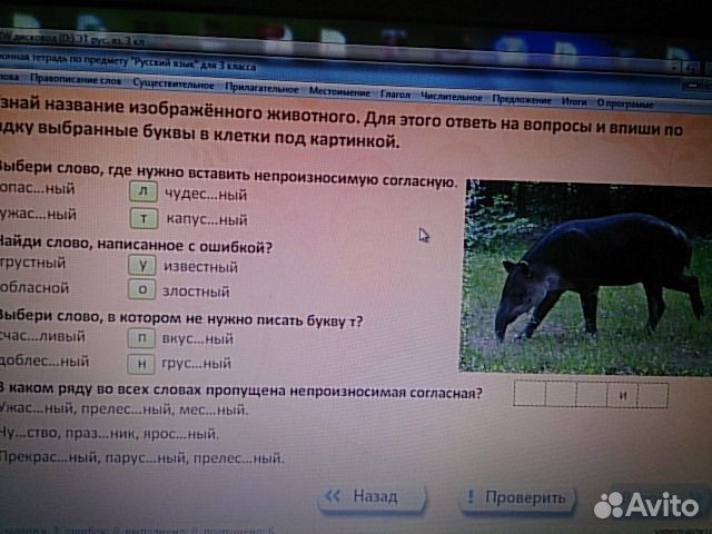 Электронные тетради для 3 класса по русскому языку