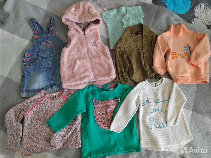 Пакет вещей для девочки 86-92
