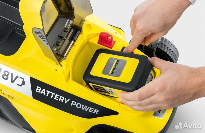 Газонокосилка аккумуляторная karcher