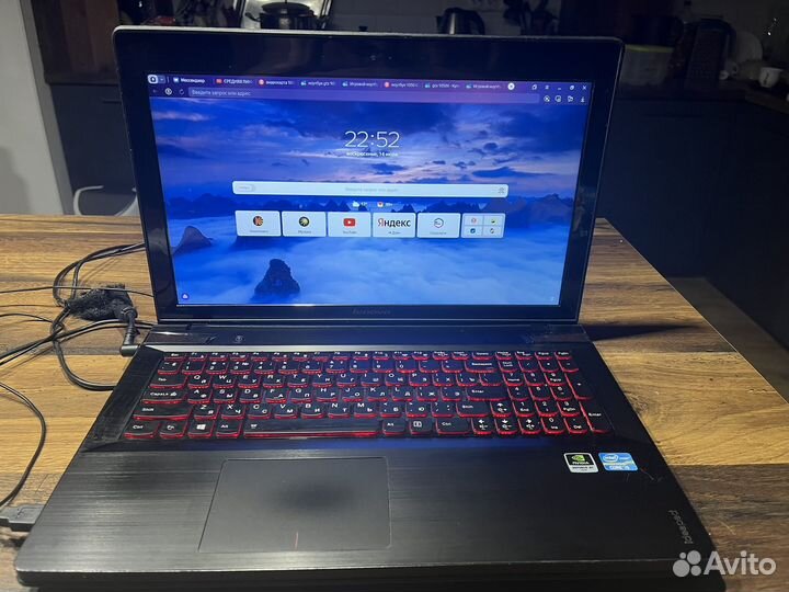 Игровой Ноутбук lenovo Y500