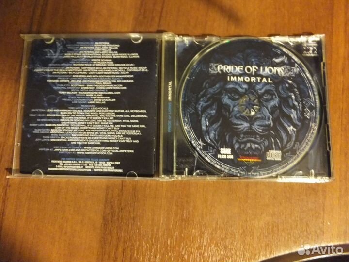 CD диск prid OF lions - immortal