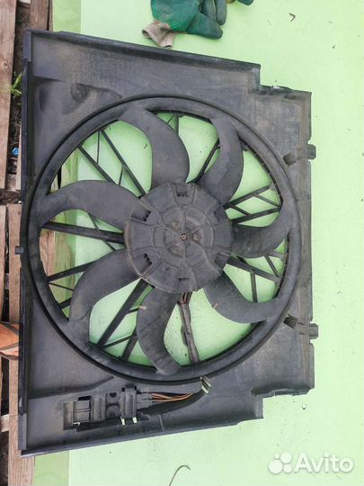 Вентилятор охлаждения бмв 5 Е60 Е61 дизель