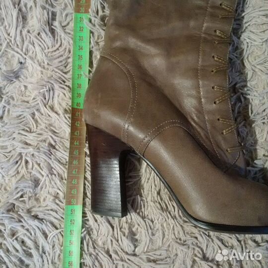 Сапоги из натуральной кожи