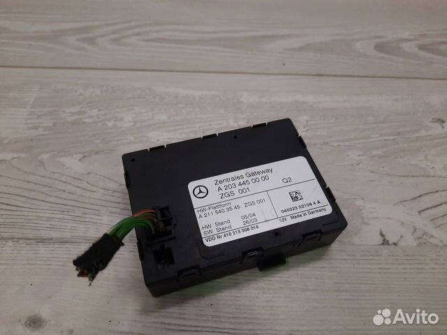 Блок zgs Mercedes C class w203