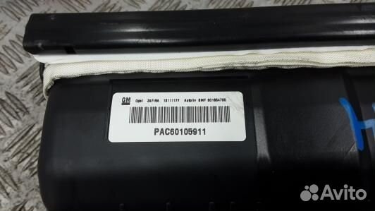 Подушка безопасности пассажира opel zafira B (ABR1