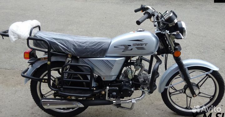 Мопед swift silver tumen