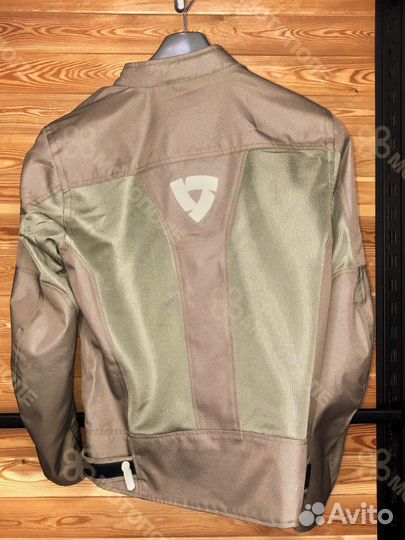 Текстильная мотокуртка revit Eclipse Green (M)