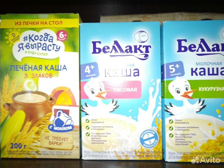 Детские каши