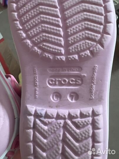 Сандалии crocs детские c7