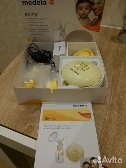 Молокоотсос 2-х фазный medela swing