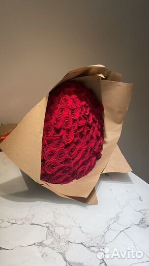 51 роза. 75 роз. 101 роза. Красная роза