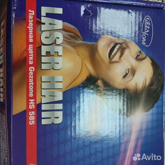 Лазерная массажная расческа Gezatone Lazer Hair