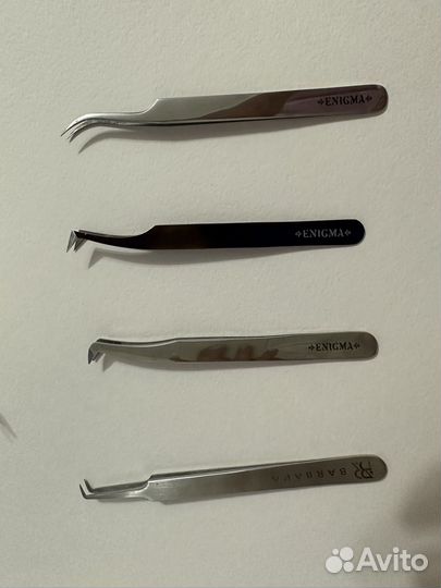 Пинцет для наращивания ресниц