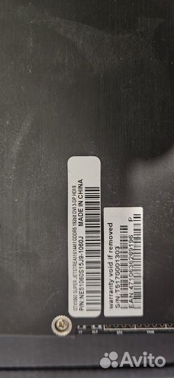 Видеокарта gtx 1060 6gb palit