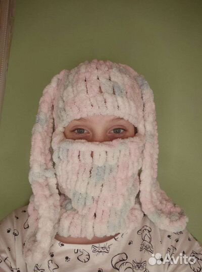 Балаклава с ушками