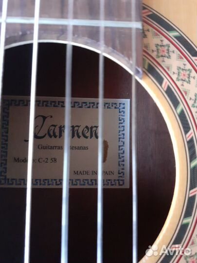 Классическая испанская гитара 3/4