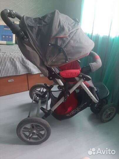 Прогулочная коляска зимняя бу