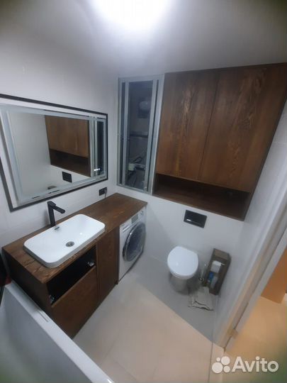 Тумба под раковину и шкаф в пик мдф\лдсп\массив