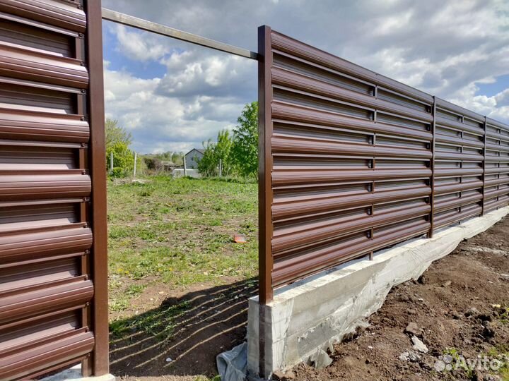 Металлический штакетник