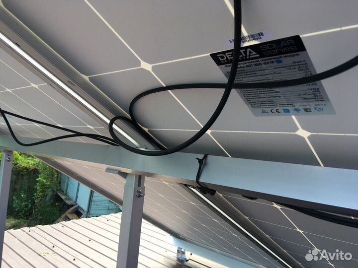 Солнечная батарея для питания дачного дома