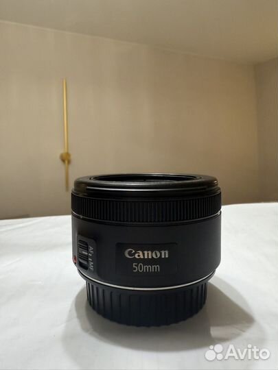 Объектив canon ef 50mm f 1 8 stm