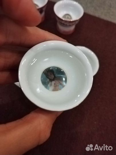 Рюмки в японском стиле винтаж, с секретом