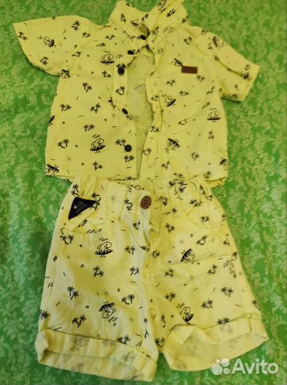 Шорты+рубашка для мальчика