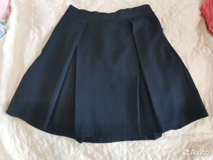Школьная форма жилет и юбка для девочки 140 146