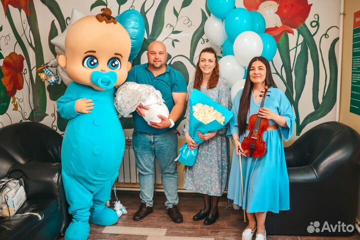 Выписка из роддома. Украшение для авто