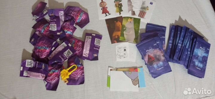 Лента муми тролли, тикеры