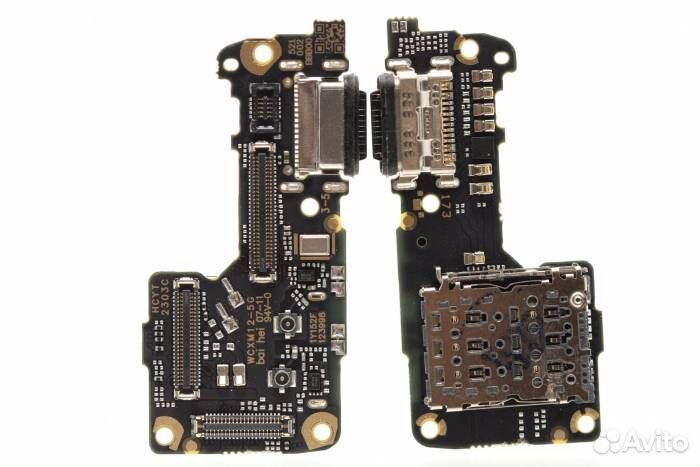 Шлейф Xiaomi Mi 12 (плата) разъем зарядки/Сим конн