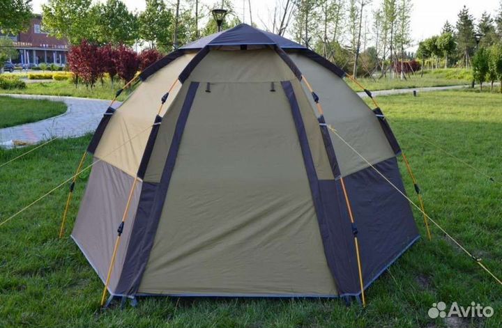 Палатка 4-местная traveltop Палатка автомат