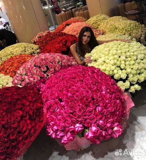 Цветы Букеты 101 Роза