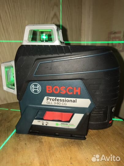 Bosch gll 3 80 cg лазерный уровень(нивелир) Prof