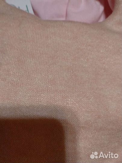 Шлем зимний р.50-54 персик новый