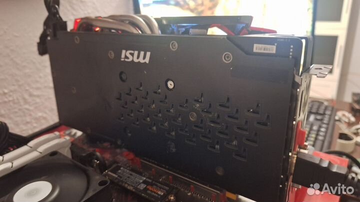 MSI RX 580 2304 SP gaming X 4 GB из домашнего пк