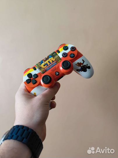 Джойстик DualShock 4 для PS4 с принтом