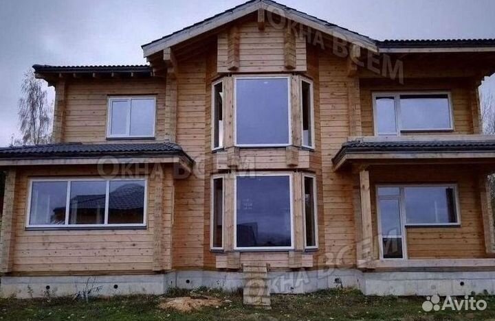 Остекление окон и балконов пвх