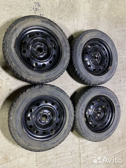 Колеса зимние r15 на kia rio