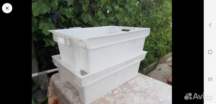 Ящики пластиковые