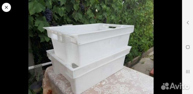 Ящики пластиковые