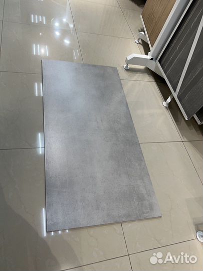 Керамогранит 60x120 Beton серый