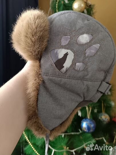 Зимняя шапка ушанка