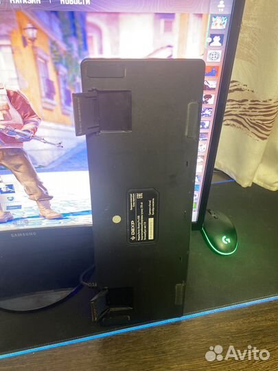 Механическая клавиатура dexp blazing pro rgb