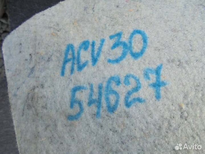 Коврик багажника Toyota Camry ACV30 2AZ-FE 2001/12