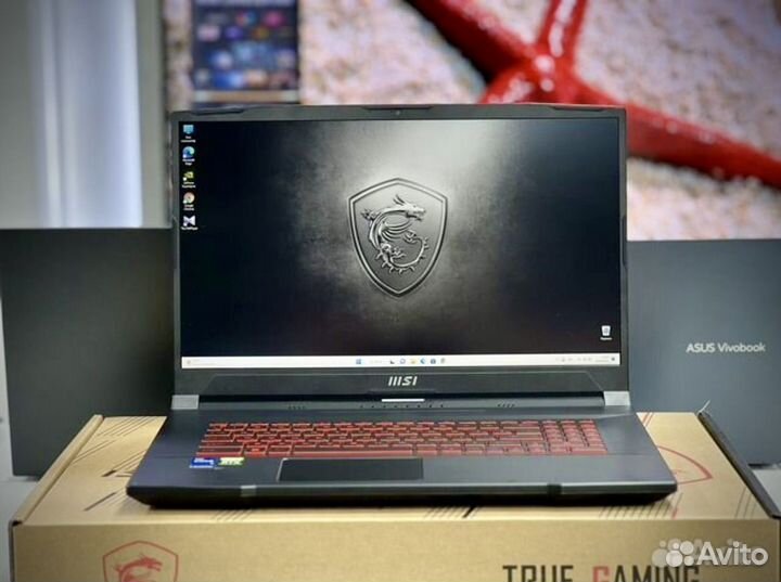 Новый MSI Katana 17.3 144Hz Core i7 12 RTX3050