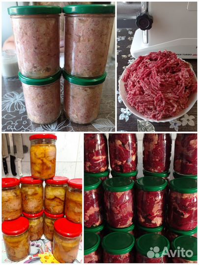 Домашняя тушёнка, рыбн.консервы, купаты, котлеты