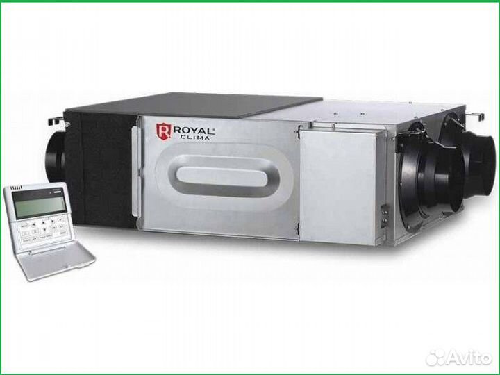 Приточно-вытяжная установка soffio Uno RCS 1250 U